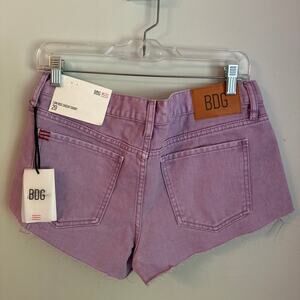 BDG Urban Outfitters Womens sz 29 low rise cheeky lavender Shorts, NWT